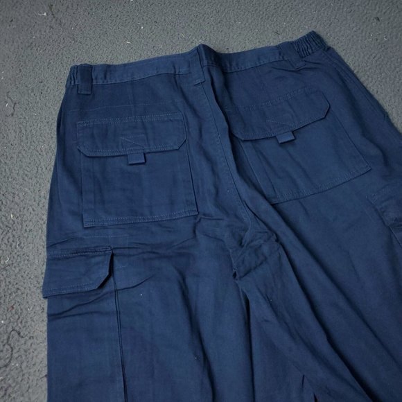 King Size Shorts Mens Size 36 Big & Tall  Cargo Khaki Blue - Picture 8 of 8
